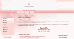 Desktop Screenshot of calispanails.com